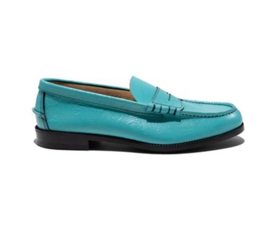ローファー The Kenford Fineshoes ターコイズ