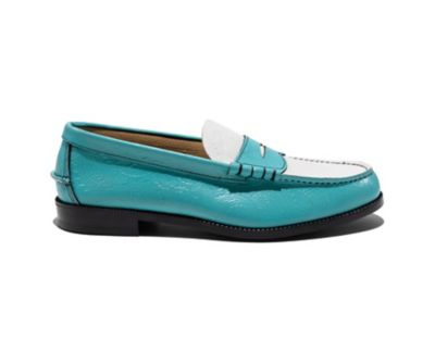 ローファー The Kenford Fineshoes ターコイズ