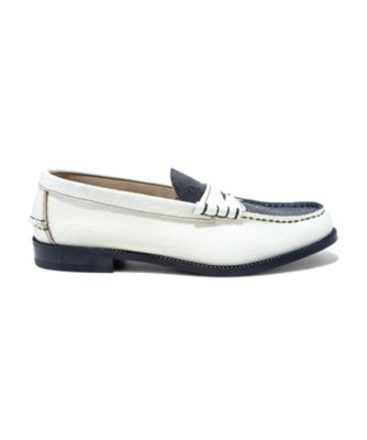 ローファー　Ｔｈｅ　Ｋｅｎｆｏｒｄ　Ｆｉｎｅｓｈｏｅｓ　ホワイトブラックペイズリー　ラバーソール　Ｋ００４ＺＯＤＩ＿＿＿ＷＴＢＬ