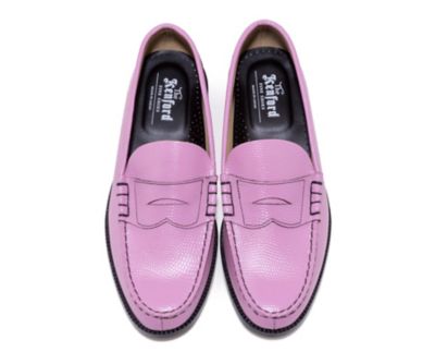 ローファー The Kenford Fineshoes ピンクリザード