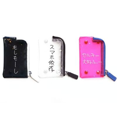 【Ａ　ＳＣＥＮＥ×Ｋｅｎ　Ｋａｇａｍｉ】＜もしもーし＞Ｂ＆Ｃ　ＰＶＣ　ｃｌｅａｒ　ｃａｓｅ　ｐｏｃｋｅｔ　／ＫＫ　