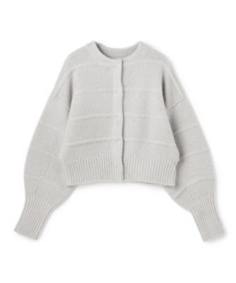 ＜uncrave (Women)＞フィラメントモヘヤニット　２ＷＡＹカーディガン　ＫＲＵＶＧＷ０６０１