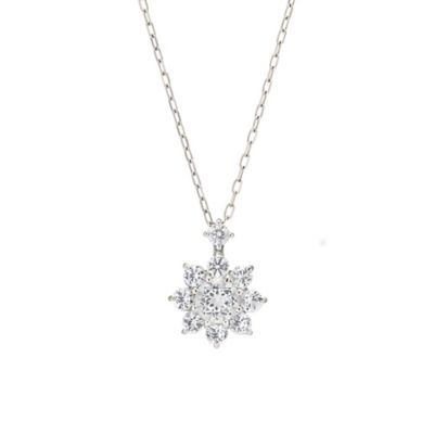 ete K10WG ダイヤモンド ネックレス レイヤー] K10WG ダイヤモンド ネックレス（761827） ｜ women