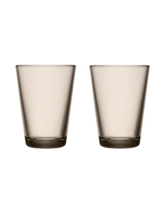 ＜iittala＞カルティオ　ハイボールペア　リネン