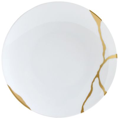 ＜BERNARDAUD＞ＫＩＮＴＳＵＧＩ　－金継ぎ　デザートプレート