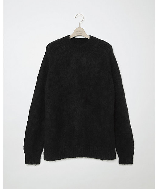  ガンリュウ セーター Flare knit 23W-7-Fu10-Kn-01 BLACK トップス