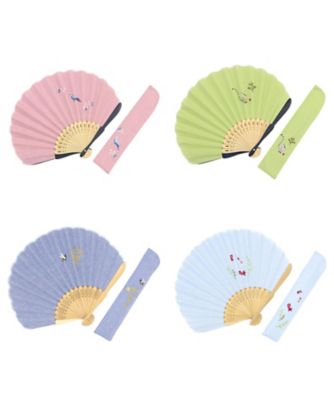 ＜白竹堂＞ステッチステッチ扇子セット