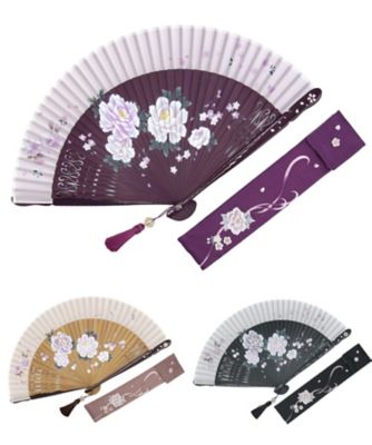 ＜白竹堂＞優美　扇子セット