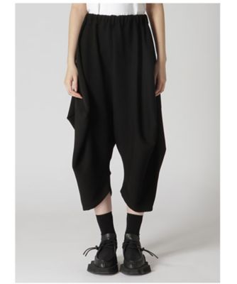 DOUBLE SATIN BIG DARTS PANTS LAーP53