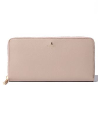 ＬＡＮＶＩＮ　ｅｎ　Ｂｌｅｕ　リュクサンブール　ラウンドファスナー長財布　ワイン４