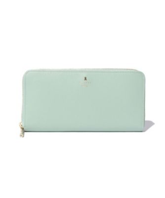 ＬＡＮＶＩＮ　ｅｎ　Ｂｌｅｕ　リュクサンブール　ラウンドファスナー長財布　ワイン４