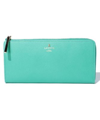 リュクサンブールカラー　Ｌファスナー長財布　ブルー２