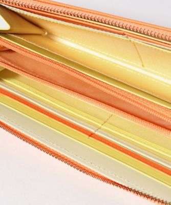 リュクサンブールカラー　Ｌファスナー長財布　ブルー２