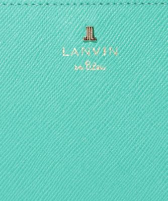 ランバン　オン　ブルー　ＬＡＮＶＩＮ　ｅｎ　Ｂｌｅｕ　リュクサンブールカラー　ラウンドファスナー長財布