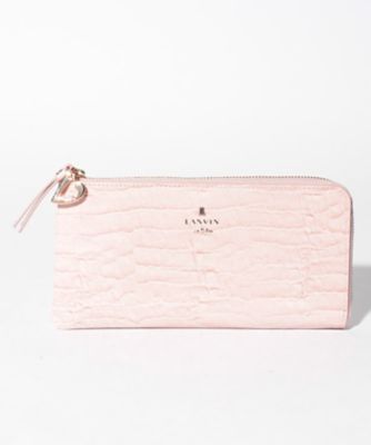 ランバン　オン　ブルー　ＬＡＮＶＩＮ　ｅｎ　Ｂｌｅｕ　マゼンダ　Ｌファスナー長財布