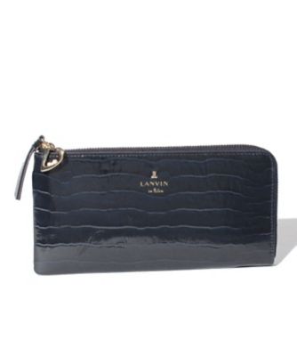 ランバン　オン　ブルー　ＬＡＮＶＩＮ　ｅｎ　Ｂｌｅｕ　マゼンダ　Ｌファスナー長財布