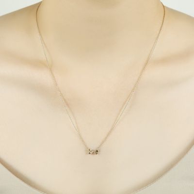 リボンモチーフネックレス | e.m. (Women)/イー・エム | 三越伊勢丹