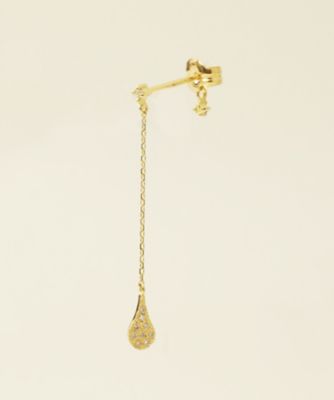 ＜e.m. (Women)＞パヴェダイヤモンドチェーンピアス