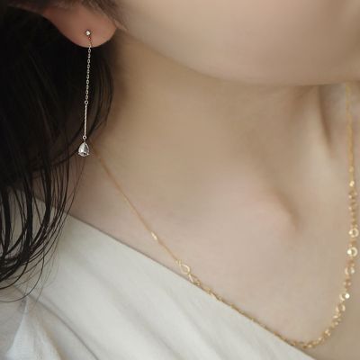 ペアシェイプローズカットダイヤモンドピアス ※シングル | e.m.