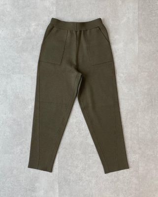 ミラノリブセットアップニットパンツ LH22AーKN015 | LOHEN  