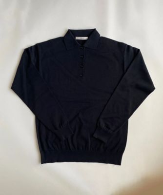 ＜LOHEN＞ＰＯＬＯニット　ＬＨ２２ＳＳーＫＮ００９