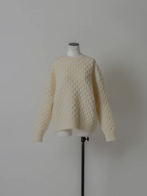 フィッシャーマンクルーニット LH23AーKN082 | LOHEN 