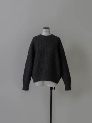 フィッシャーマンクルーニット LH23AーKN082 | LOHEN 