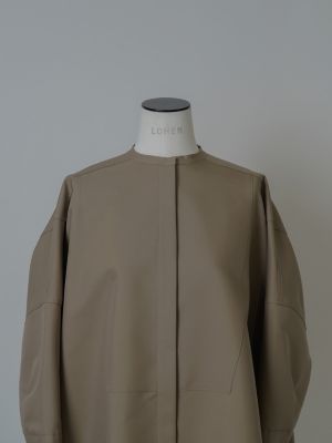 LOHEN ローヘン ハイカウントダブルクロスボサムシャツ ベージュ 新品lohen ローヘン ハイカウントダブルクロスボサムシャツ
