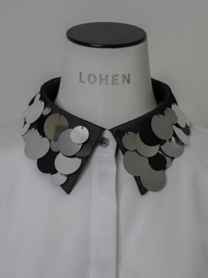 LOHEN ローヘン ランダムミラー2WAYシャツブラック