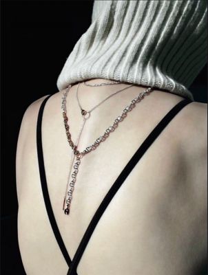 Ｌａｙｅｒｅｄ　ｎｅｃｋｌａｃｅ　３Ｐ　ｍｉｘ　ｃｏｌｏｒ