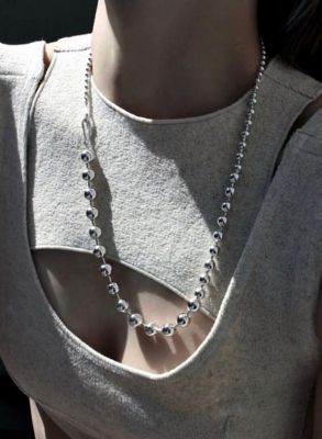 Ｂａｌｌ　ｃｈａｉｎ　ｈｏｏｋ　ｎｅｃｋｌａｃｅ　Ｕｎｉｓｅｘ　ｌｉｎｅ