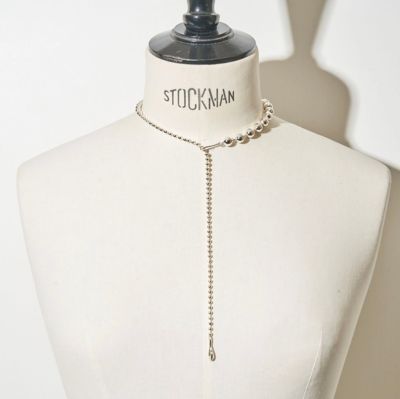 Ｂａｌｌ　ｃｈａｉｎ　ｈｏｏｋ　ｎｅｃｋｌａｃｅ　Ｕｎｉｓｅｘ　ｌｉｎｅ