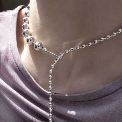 Ｂａｌｌ　ｃｈａｉｎ　ｈｏｏｋ　ｎｅｃｋｌａｃｅ　Ｕｎｉｓｅｘ　ｌｉｎｅ