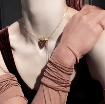Ｈｅａｒｔ　ｎｅｃｋｌａｃｅ／Ｇｏｌｄ　ｓｉｌｖｅｒ　ｐｒｏｄｕｃｔ