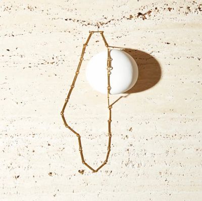 ＜Soierie (Women) ＞ｎｏｒｍｅ　ｂａｍｂｏｏ　ｃｈａｉｎ　ｎｅｃｋｌａｃｅ　ｂｏｌｄ／Ｇｏｌｄ