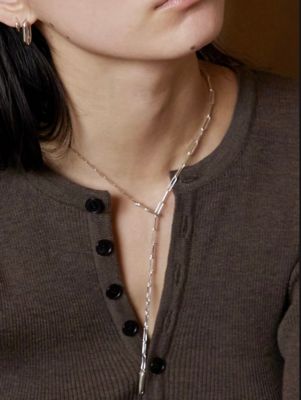 ｎｏｒｍｅ ｄｅｗ ｌｏｎｇ ｆｒａｍｅ ｎｅｃｋｌａｃｅ／Ｓｉｌｖｅｒ | Soierie (Women) /ソワリー |  三越伊勢丹オンラインストア・通販【公式】