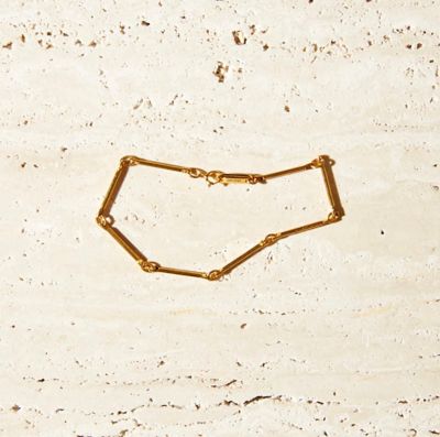 Soierie (Women) /ソワリー norme bamboo chain bracelet bold/Gold