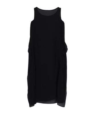 PE GEORGETTE SLEEVELESS SIDE TUCK