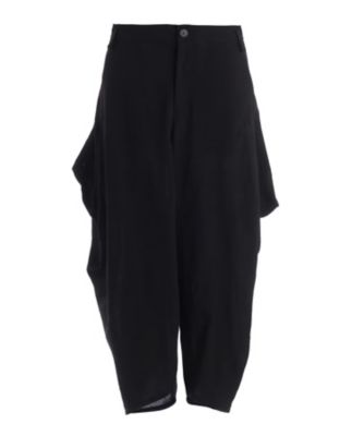 d*2様 LIMI feuリミフゥ　タックパンツ CELLULOSE／LINEN LAWN BIG TUCK PANTS