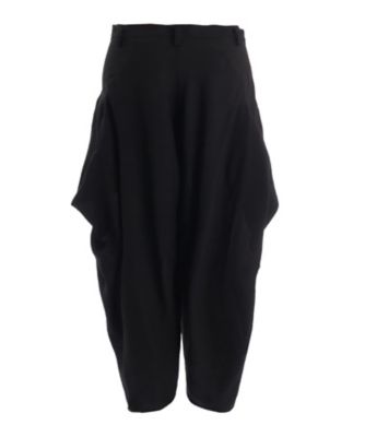 CELLULOSE／LINEN LAWN BIG TUCK PANTS