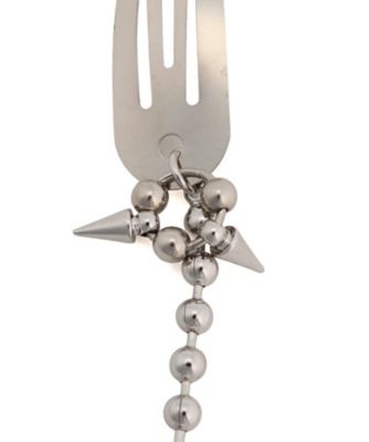 RHODIUM CHAIN HAIR PIN LLーA31ー986