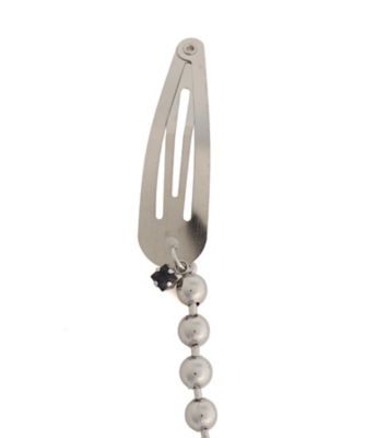 RHODIUM CHAIN HAIR PIN LLーA31ー986