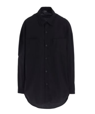 100／2 BROAD COTTON LAYERED SHIRT LL