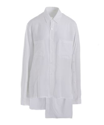 ＜LIMI feu (Women)＞ＳＯＦＴ　ＬＡＷＮ　ＢＡＣＫ　ＳＬＩＴ　ＳＨＩＲＴ　ＬＬーＢ０４ー２１０