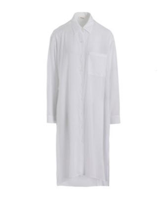 ＜LIMI feu (Women)＞ＳＯＦＴ　ＬＡＷＮ　ＬＯＮＧ　ＳＨＩＲＴ　ＬＬーＢ０６ー２１０