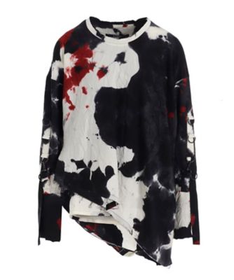 ＜LIMI feu (Women)＞ＣＨＵＳＥＮ　ＤＹＥＤ　ＶＩＹＥＬＬＡ　ＢＬＯＵＳＥ　ＷＩＴＨ　ＤーＲＩＮＧＳ　ＬＬーＢ０９ー１１５