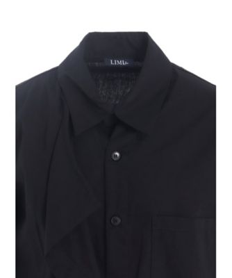 100／2 BROAD COTTON LAYERED SHIRT LL