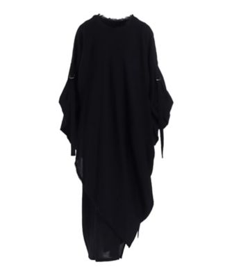 ＜LIMI feu (Women)＞ＷＯＯＬ　ＶＩＹＥＬＬＡ　ＬＡＹＥＲＥＤ　ＤＲＥＳＳ　ＬＬーＤ１３ー１０６