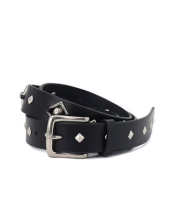 ＜LIMI feu (Women)＞ＯＩＬ　ＴＡＮＮＥＤ　ＬＥＡＴＨＥＲ　ＳＱＵＡＲＥ　ＤＯＴＳ　ＢＥＬＴ　ＬＬーＦ０１ー７１２