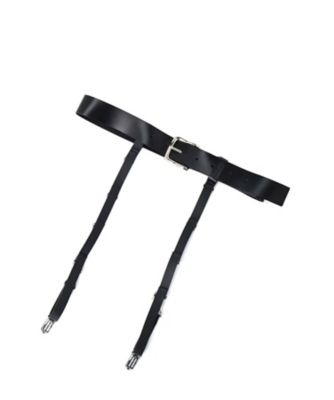 ＜LIMI feu (Women)＞ＭＡＴＴＥ　ＧＬＡＳＳ　ＬＥＡＴＨＥＲ　ＨＡＲＮＥＳＳ　ＢＥＬＴ　ＬＬーＦ０４ー７１７